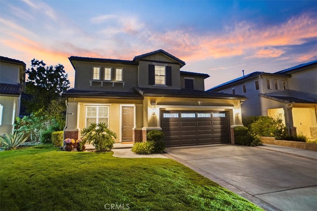 Welcome to this beautifully upgraded, turn-key Saugus POOL home where no detail has been overlooked.
Downstairs features a formal living room, a dining room with custom built-in cabinetry, a convenient laundry room, and a powder room. The open-concept kitchen and family room create the perfect space for entertaining, complete with a large center island, oversized sink, and top-of-the-line appliances. On the second floor, the primary suite boasts stunning views of the backyard and surrounding hillsides, along with a luxurious ensuite bathroom featuring a walk-in shower, soaking tub with a view, and a large custom walk-in closet. The secondary bedrooms all include ceiling fans and generous closet space. The shared upstairs bathroom features dual sinks and a tub/shower combination.
Step through the sliding doors to the expansive backyard, where you’ll find a covered patio overlooking a sparkling pool with waterfall and spa. The pool was recently re-finished with PebbleTec (within the last two years), and all pumps and filters were replaced at that time. The outdoor kitchen includes a large built-in BBQ and smoker, ideal for hosting gatherings. A separate side yard features a custom dog run, perfect for furry family members.
Upstairs offers five spacious bedrooms. 
Additional highlights include a three-car tandem garage with epoxy floors and built-in cabinetry, owned solar, a recently replaced AC unit and ducting, and a built-in humidity control system. End of cul-de-sac location! This home has it all! MUST SEE!