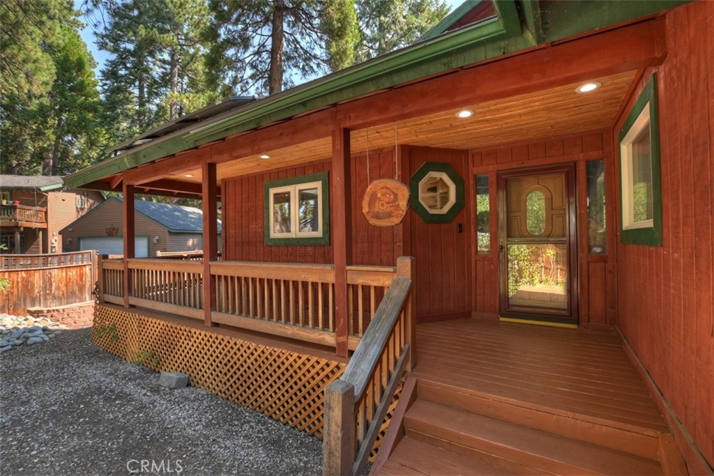 This one has it all! Highly sought after single story home with attached 2 car garage. Spacious 2,464sf home with 2 bedrooms and 2 baths and a flexible floorplan that could include space for more bedrooms, a bunkroom, office, nursery or anything other specific use you desire. Large kitchen features granite island and countertops, stainless appliances, walk-in pantry, huge skylight and charming eating nook. Kitchen is open to spacious living room with gas fireplace, recessed lighting and ceiling fan. The primary bedroom and ensuite bath are set off to the rear of property for privacy. This large suite features another gas fireplace, large walk-in custom closet and spa like bathroom with oversized walk-in shower. Off the hallway you will also find a large secondary bedroom, a guest bath with jacuzzi tub and large laundry room with utility sink. The list of features continue outside with covered front and side porch, the paid for solar panels on the roof and two large Tesla backup batteries. The yard is fully fenced and includes a large She Shed/Man Cave/Playhouse and a separate 20' long storage shed. Great neighborhood located close to highway for easy commute down the hill.
