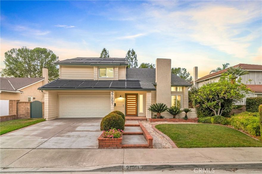 A truly spectacular and fully updated Deane home is now available on the elevated, single-loaded interior neighbors only street, offering unparalleled privacy. Every detail of this recent, extensive renovation has been masterfully executed to the highest standards, creating a residence that exudes sophistication and modern luxury. Step inside to be captivated by the incredible natural light and an open-concept design with soaring vaulted ceilings. The formal living room is anchored by a gorgeous marble fireplace, providing a stunning focal point for elegant entertaining. This home is designed to impress the most discerning buyers. The brand-new kitchen is a showcase of tasteful design, featuring the latest in high-end designer cabinets, exquisite marble countertops, and a full suite of stainless steel appliances. All fixtures and finishes throughout the home have been carefully selected to reflect the latest design trends. Each of the 2.5 bathrooms has been thoughtfully reimagined with a fresh, contemporary palette. Experience the ultimate in secluded, resort-style living with the expansive, private backyard, featuring a large pool and a relaxing spa. Beyond the aesthetic upgrades, this home also boasts a recently installed solar system, offering significant energy efficiency and a smart investment for the future. This is a rare opportunity to own a completely transformed residence that absolutely checks so many boxes. A true MUST SEE. Seize your chance to make this exceptional property your own.