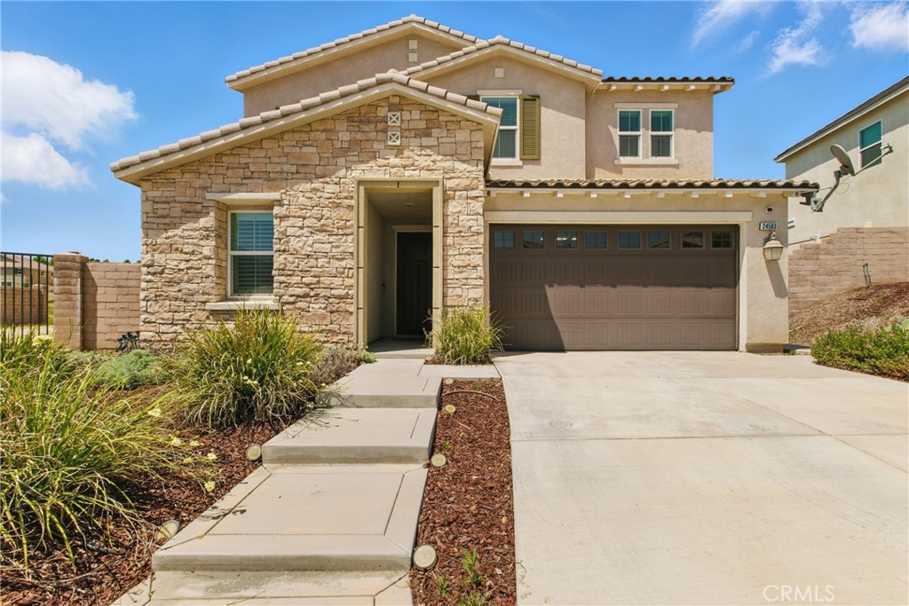 Welcome to the exclusive, private gated community of Terramor, where breathtaking vistas and tranquil surroundings create the perfect retreat. From the moment you drive through the elegant guard-gated entrance, you'll experience resort-style living, complete with the Veranda Clubhouse, sparkling pool, scenic parks, hiking trails, and more! This property is a corner unit and hence no property next door. While the assessor’s records list this home as a 3-bedroom, 3-bath, its flexible layout easily accommodates a fourth bedroom, plus a loft. The downstairs bonus room offers the potential for conversion into an additional bedroom, adding even more versatility to the space. Nestled on a premium flat lot, the property features automatic sprinklers to maintain the lush green landscaping effortlessly. Step inside to an open-concept main floor, where the spacious kitchen boasts a large island, stainless steel appliances, and ample cabinetry for storage and organization. A large glass slider seamlessly extends the living area into the patio, where you can enjoy your morning coffee in the privacy of your backyard, surrounded by unobstructed nature views. Upstairs, a generous loft offers additional living space, while the luxurious master suite provides a spa-like retreat with a soaking tub, separate shower, and an expansive walk-in closet. The second and third bedrooms share a full bath with a double vanity, and for ultimate convenience, the laundry room is also located on the upper level, no more hauling laundry up and down the stairs! This stunning home offers a rare combination of luxury, comfort, and practicality. Don’t miss out—this opportunity won’t last long
