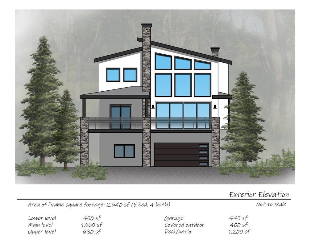 Incredible opportunity to own just over half an acre in the desirable Big Bear Lake area. This lot includes schematic architectural plans for a stunning 2,640 sq ft, three-story cabin with 5 bedrooms and 4 bathrooms—offering a vision you can build upon or modify to suit your needs. Please note, the plans are conceptual and not permit-ready. The property backs to BLM land, providing unmatched privacy, and offers lake views from the top of the lot. Located just a short walk to the Village and the lake, with no HOA and no rental restrictions. A soils report and land survey were completed in 2018. Whether you're dreaming of a custom mountain retreat or an investment property, this prime location offers endless potential—enjoy year-round outdoor activities like skiing, hiking, fishing, and boating right at your doorstep.