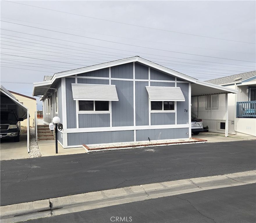 Charming 3-Bed, 2-Bath Mobile Home in a 55+ Beautiful Del Mar Estates Huntington Beach Community!



Welcome to your dream home in beautiful Huntington Beach! This spacious 3-bedroom, 2-bathroom mobile home is nestled in the desirable 55+ community of Del Mar Estates, just minutes from the sand and surf. Enjoy the best of coastal living with refreshing ocean breezes, resort-style amenities including a Gym, Clubhouse with Library, Billiard Room, Putting Green, Tennis Courts, and BBQ Area.



Step inside to find an inviting, living area filled with natural light, a well laid out kitchen with plenty of cabinet space, and a cozy dining area perfect for entertaining. The primary suite offers a private retreat with an en-suite bath, while two additional bedrooms provide flexibility for guests, an office, or a hobby room. 



Home includes Central A/C, recently updated Roof & Windows.

Property was recently fumigated in January 2024.

New items in home include the Garbage Disposal, Dishwasher, Toilets, Pipes, Sump Pump & Water Heater.



Outside, enjoy low-maintenance landscaping, a covered porch for morning coffee, and access to the community’s Sauna, Restrooms, Shower Facilities, and social activities. With shopping, dining, and the beach just minutes away, this is your chance to embrace the Huntington Beach lifestyle - where every day feels like a vacation!