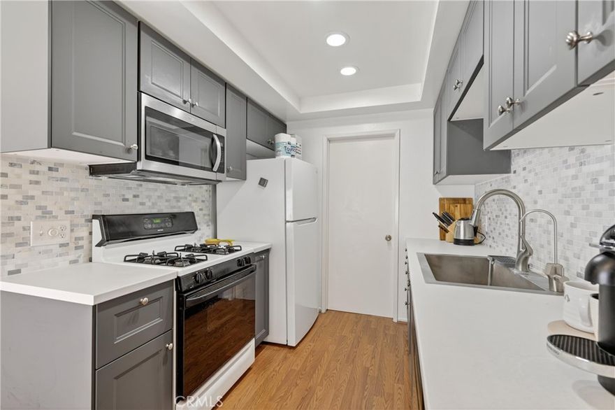 Welcome to 6437 Horse Shoe LN. in the beautiful community of Fairmont Hills. We are excited to showcase this remodeled two story, 2 bed/2 bath condo. Conveniently located close to shopping centers, schools, 91 freeway, this makes location a breeze to your day to day destinations. With low HOA fees, you will have access to two sparkling clean pools, kids playground, plenty of landscape for pets, and sports court. The two spacious bedrooms are upstairs with a full bathroom upstairs. The kitchen has been remodeled with new cabinets, recessed lighting, and backsplash. The laundry is located inside as well at the end of the kitchen. The condo comes with a one car garage with an additional assigned parking outside of the unit. The patio is large enough to store a nice sized couch and barbecue set for family and friends gatherings. The living room is spacious and open with natural light. Don't miss out on this rare opportunity to own in the beautiful community of Fairmont Hills.