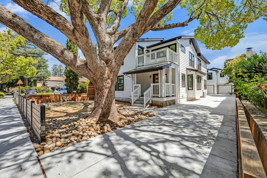 All brand-new extravagant amenities, luxuriously spacious, designed for great comfort only a half mile distance to a vibrant, diverse, and thriving downtown Redwood City. Welcome home to a spacious 5-bed, 3.5-bath home with a 2-bed, 1-bath ADU attached to a two car garage at the end of a premium size driveway long enough to fit an RV and a boat. Just up the street is Stafford Park's family friendly music in the park each week located in the highly sought after Oak Knoll - Redwood Park neighborhood. Main house downstairs floor plan features powder room, master suite, dining area, living room, family room, custom open kitchen design with thick and elegant quartz countertops, THOR Kitchen pro-style gas range, premium stainless steel range hood, including large island and breakfast bar. Upstairs master suite has vaulted ceiling with beam, private balcony, and en-suite with polished porcelain tiles and a top-tier shower system creating a spa-like atmosphere. Spacious office or media room, laundry room, 3-bed, 1-bath. ENERGY STAR multi-zone heating and cooling system with personalized control settings in each room enhancing comfort and energy efficiency. 37 Arch is a sophisticated and sleek space featuring custom kitchen, laundry room, luxury bathroom, and two bedrooms. Come visit.