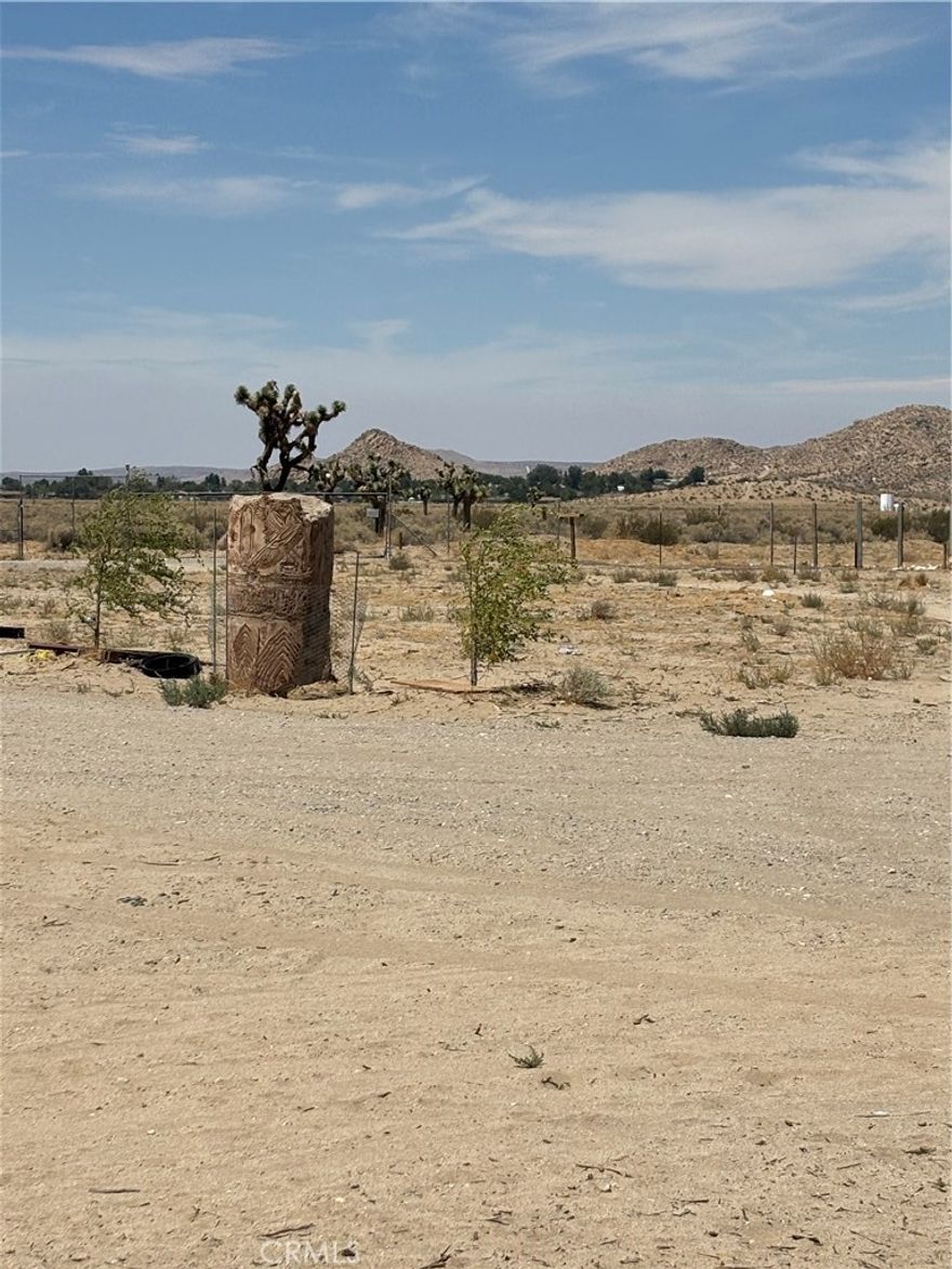 Incredible Opportunity ! With easy access via a well-maintained road, the property provides a quiet escape from the city while still being within reach of nearby towns. Ideal for those seeking space, solitude, and scenic desert landscapes.Whether you envision a secluded retreat or a future investment, this parcel of land invites you to make your mark in this captivating region. Own your own piece of the Antelope Valley and embark on a journey of possibilities.