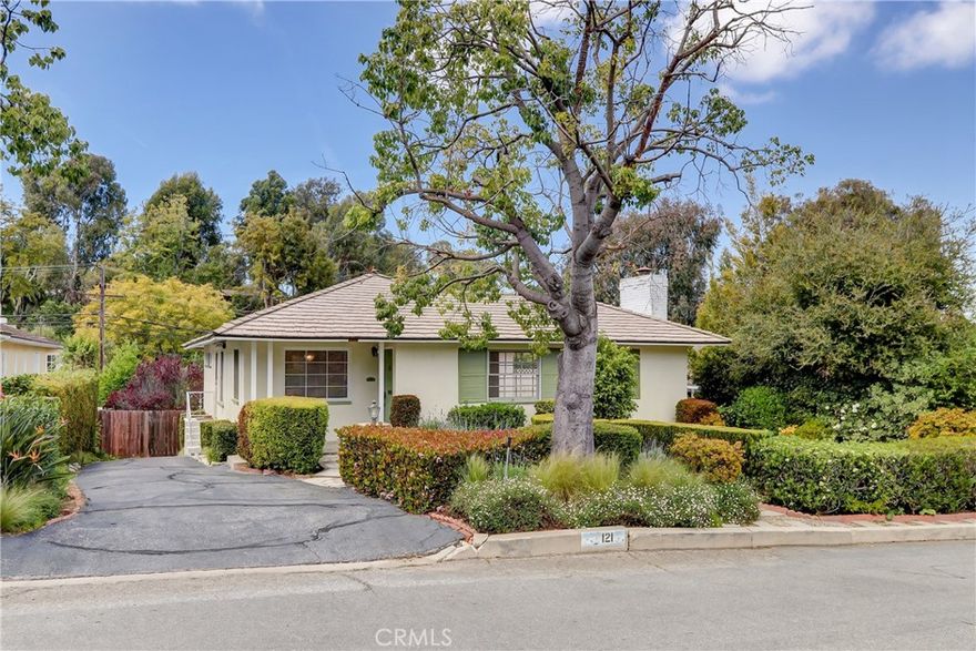 Nestled in the heart of “The Grove” in the highly desirable and conveniently located Valmonte neighborhood of Palos Verdes Estates, this property has Planning Commission and Art Jury approved Plans. Elegantly designed by Lane Build Design to build a gorgeous, functional, approximately 3434 square foot 4 Bedroom, 4 Bath new home on this 7,791 square foot lot. In the interim, this Vintage Courtyard home highlights a charming and quaint, 3 Bedroom, 2 Bath with a naturally light and bright living room featuring a warm and cozy brick fireplace, built-in bookshelf, an interior brick courtyard with a secret staircase to the backyard, dining area, an additional room that could be a formal dining room, family room, lounge area or office, a functional kitchen, two main level bedrooms, original hardwood floors, downstairs is a spacious third bedroom, bathroom, laundry area, and an attached two car garage. Enjoy this home now and build later or take advantage of the seller's significant investment and close to two-year process and build your Dream Home now!! Savor the Best of ALL Worlds and the wonderful Valmonte lifestyle, whether you are an avid golfer, tennis or pickleball player, workout enthusiast, jogger or walker, or you enjoy riding bikes, surfing or strolling along the ocean or having fun in the sun at one of the local beaches, hiking on one of the local trails with spectacular views, or just like to hang at the PV Golf Club, PV Beach and Athletic Club, PV Tennis Club, or you prefer dining and shopping in the Hollywood Riviera, Malaga Cove, Lunada Bay or Silver Spur Town & Country Center, this quintessential charmer and special community is truly Southern California living at its Finest!!