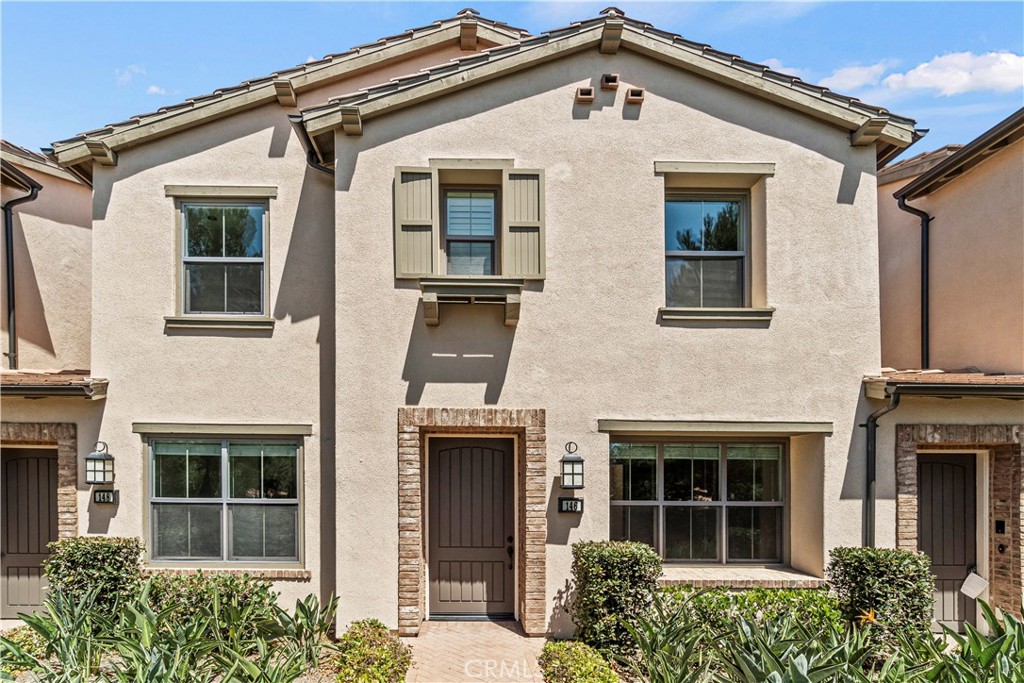 Welcome to this absolutely charming condo located in the highly desirable Orchard Hills community. This residence offers 2 bedrooms, 2.5 bathrooms, plus an upstairs den that can easily be converted into a third bedroom, providing versatile living options to suit your needs. Beautifully upgraded throughout, the home features stainless steel appliances, custom shutters, a stylish backsplash, and ample cabinetry for convenient storage. The open-concept floor plan is enhanced by recessed lighting and soaring ceilings, filling the space with abundant natural light and creating an inviting atmosphere. Residents will enjoy access to the community’s resort-style amenities, including pools, spa, clubhouse, BBQ areas, sports courts, and scenic hiking trails. Perfectly situated, this home is just steps from the Orchard Hills Shopping Center and minutes away from top-rated award-winning schools, making it an ideal choice for both comfort and convenience.