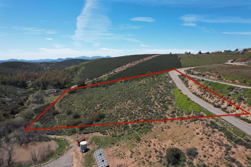 SELLER FINANCING MAY BE AVAILABLE!!! The time has come to own your very own ranch style estate on the top of the panoramic mountains of Ramona, a town in the north eastern section of San Diego county becoming well known for its wineries and recreational opportunities. The property is located in a prestigious neighborhood surrounded by million dollar estates some which include their very own private lakes, ranch and barns, orchards, vineyards, agriculture, shooting range, paintball and air soft parks, riding trails, hiking trails and much more. The property will need a well, pump and storage tank system per Fire Department requirements. There are 2 main access points to the property which is a plus, Sweet Lane and Starlight Mountain Rd. A gentle slope runs towards the front of the lot making a way for a custom flat area towards the back-end of the property line. Design a two-story floor plan entering from Starlight Mountain Rd with a round about driveway to give it an elegant feel, the possibilities are endless. We highly recommend driving by the property as this lot does not compare to others. This property is private, tranquil and peaceful, serene, and full of POTENTIAL.
