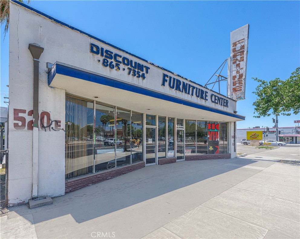Free-standing store front with high visibility with on a street with approximately 20,000 cars passing daily. The building consists of about 5,000 sq. ft. of retail showroom and storage space on a 6,875 Sq. Ft. lot. The space provides the perfect setup for many uses with street and rear parking. There is an option to divide the space into two or more separate units with two existing front door entries. There is one single loading dock with roll up door in the rear as well as a large storage loft. Stop renting and own your own building. Currently owner operated furniture showroom.