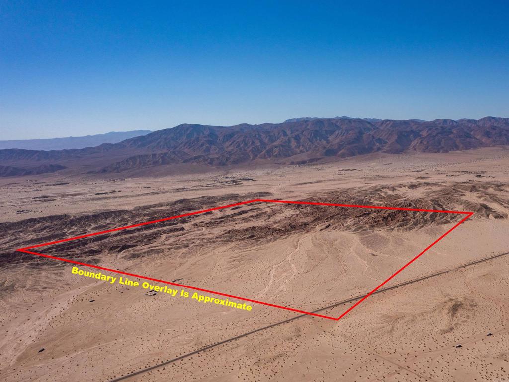 Discover the ultimate desert playground on this expansive 637+/- acre property in Ocotillo Wells, where diverse terrain meets a perfect winter climate. Ideally situated contiguous with public land and the Ocotillo Wells State Vehicular Recreation Area, this vast one-mile-by-one-mile property offers endless opportunities for off-road enthusiasts. Imagine exploring a landscape designed for motorcycles, ATVs, buggies, and custom-built racetracks. Whether you crave the thrill of off-road racing, shooting sports, or tranquil hiking and camping, this property is your canvas for outdoor adventures. With direct access to Highway 78, this desert oasis is just minutes from Ocotillo Wells proper, the epicenter of San Diego County’s off-road motorsports scene, and a short drive to Borrego Springs for dining, shopping, and local events. The property’s varied topography includes open desert, rolling terrain, spectacular geological formations, and multiple locations suitable for creating a private compound. Endless, breathtaking views from every vantage capture the heart & essence of the treasured Anza-Borrego State Park & surrounding desert scapes. It’s an ideal setting for hosting exclusive gatherings, private events, film productions, and more. Featuring a private water well and a history of use for riding, shooting, weekend warrior-ing, and events, this parcel is well-equipped for diverse recreational ventures. Whether you’re looking to develop a private retreat, an outdoor venue, or simply a personal playground, the possibilities here are as vast as the open desert skies & sands.