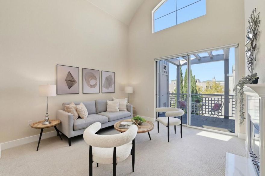 Welcome to Penthouse Living - where luxury, comfort, and convenience come together high above it all. From this elevated retreat with two-story ceiling, youll enjoy beautiful, private views of the lush courtyard below, giving you a daily dose of peace and a sense of living above the ordinary. This turnkey residence is one of the most desirable layouts in the community, offering a spacious and versatile dining room that can effortlessly become a second bedroom, home office, or cozy guest space  -  perfect for how we live and work today. The kitchen is a showstopper, thoughtfully updated with new flooring, modern countertops, designer backsplash, sleek lighting, and brand-new appliances, making every meal a joy to prepare. Every inch of the home has been upgraded with refined, contemporary finishes, creating a warm and sophisticated space youll be proud to call home. Your lifestyle extends beyond your front door with resort-style amenities, including a sparkling Olympic-sized pool, a fully equipped fitness center, and a private 18-seat movie theater - perfect for entertaining or unwinding. A dedicated garage space right next to the elevator and EV charging stations add everyday convenience to this elevated experience.