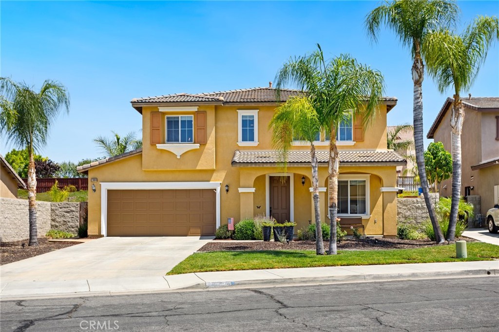 BEAUTIFUL TURN-KEY HOME AND PRICED BELOW RECENT SALES. Welcome to this updated 3-bedroom, 2.5-bath home in the desirable west Wildomar bordering Murrieta and close to shopping. With large bedrooms (all with walk-in closets!), a flexible bonus space, and an expansive backyard, this home blends comfort, style, and possibility. Step inside to find fresh paint, warm hardwood-style plank flooring, and a versatile flex room that adapts to your lifestyle—perfect for a home office, gym, or teen lounge, with the potential to be finished as a guest suite or 4th bedroom. At the heart of the home, the remodeled modern kitchen shines with timeless designer touches: quartz countertops, full tile backsplash, new fixtures, and stainless steel appliances including a gas range, vent hood, and dishwasher. A large island invites gatherings, while a built-in Nuvia reverse osmosis system ensures fresh drinking water at the tap. The open-concept layout flows seamlessly into the spacious great room, complete with a cozy fireplace and new wide-plank vinyl flooring—ideal for everyday living or entertaining. Head outside to your oversized backyard featuring a covered patio, mature fruit trees, and plenty of room for a pool, garden, or outdoor kitchen—a true blank canvas for your dream yard. Upstairs, you’ll find newer carpet throughout. The expansive primary suite includes dual walk-in closets, granite-topped vanities, soaking tub, and walk-in shower. Two secondary bedrooms (one Extra-Large) also feature walk-in closets—offering plenty of room for guests, a second home office, or even a media/game room. Additional highlights include a recently replaced Bradford White water heater, a new LiftMaster MyQ smart garage opener, Smart Home climate control, updated baseboards and hardware, ceiling fans throughout, and generous storage. All this in a prime location near new Kaiser Permanente facilities, Inland Valley Hospital, shopping, dining, Old Town Murrieta, the Santa Rosa Plateau, and just a short drive to Temecula Wine Country. Truly turn-key, this home delivers space, style, and modern comfort with room to grow in one of Wildomar’s most sought-after neighborhoods. Priced to deliver unbeatable value compared to nearby options and newer than most resales, updated with designer finishes, and tens of thousands less than comparable new builds. Skip the dated homes and the higher-priced new construction, this one truly offers the best of both worlds.