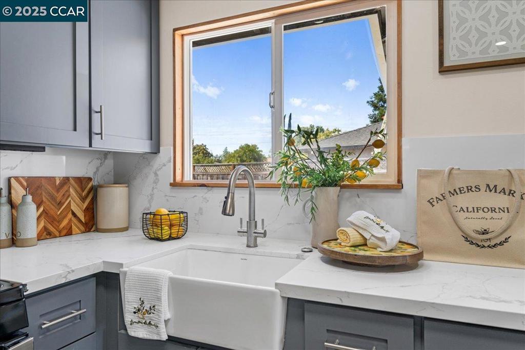 Completely Renovated with Style & Purpose – Feels Like a Brand-New Home! Located on a quiet street just blocks from top-rated schools and downtown Livermore, this beautifully updated home has been thoughtfully rebuilt with attention to every detail. Exterior features include a brand-new maintenance-free stucco finish, freshly painted trim, updated gutters, and all-new lighting. Inside, nearly everything is new: drywall, paint, doors, moldings, hardware, and LED lighting throughout. The original hardwood floors were lightly refreshed to preserve their vintage charm. The kitchen was redesigned with a custom layout and features new GE appliances, soft-close cabinetry, and modern finishes. Bathrooms have been updated with new fixtures and smart design choices, including exterior-access plumbing for easy future upgrades. Upgraded electrical and new copper/PEX plumbing. Mudroom with raised laundry setup for added comfort and storage. Includes an energy-efficient temperature control valve that conserves water and adds safety. Single-car garage, freshly painted. Walkable to schools, shops, dining, and everything downtown Livermore has to offer. This is a rare opportunity to own a truly turnkey home in a highly desirable neighborhood.
