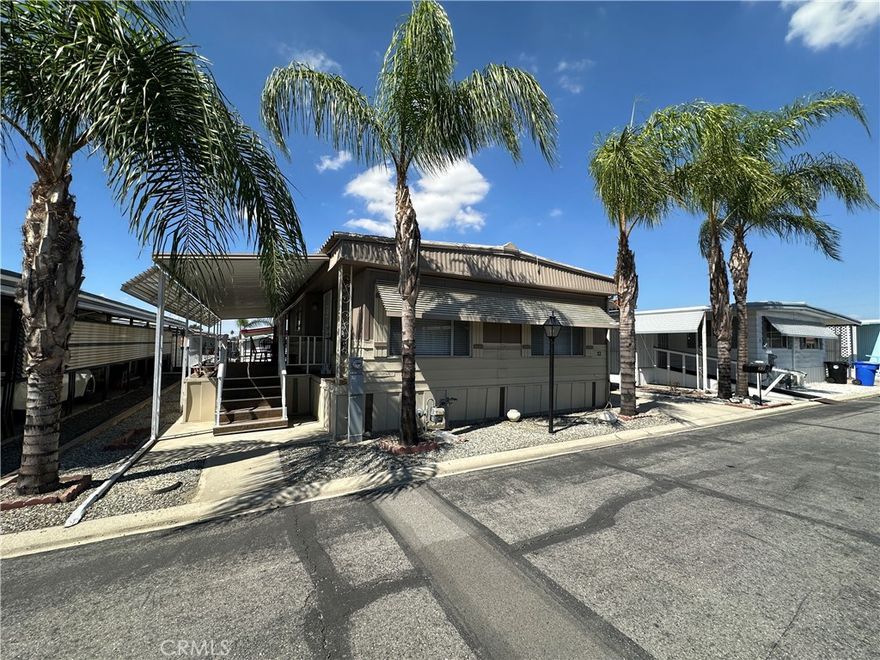Gated 55+ Senior Community at Sunburst MobileHome Park !

This Manufactured Home is a Large Two Bedroom and Two Bath Home Ready for Move-in ! Large Master Bedroom and Bathroom with Ample Sized 2nd Bedroom.  Large Covered Patio off of the Front Door Entrance and Dining Room Sliding Door !  Spacious Floor plan offers a Formal Dining Room and Wet Bar. Also includes a Generous 2-Vehicle Tandem Covered Parking with a Large Storage Shed !  

Sunburst Mobile Home Park offers a Clean, Quiet, and Friendly Senior Community that is Meticulously Maintained. 

The Active Community has Amenities that Include a Clubhouse, Sparkling Pool, Indoor Spa, Billiards Room, and many Social Activities scheduled each month.  The Park is Centrally Located so you can Walk to Shopping, Restaurants, Parks and Transportation if needed. Security Fencing Throughout the Perimeter of the Park Offers Peace of Mind for Seniors !