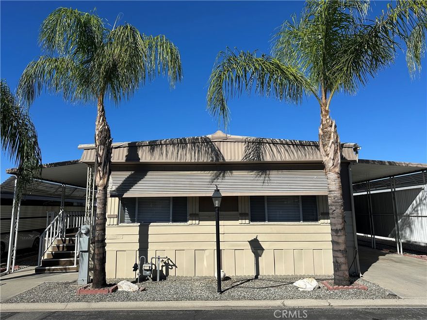 Gated 55+ Senior Community at Sunburst MobileHome Park !
This Manufactured Home is a Large Two Bedroom and Two Bath Home Ready for Move-in ! Large Master Bedroom and Bathroom with Ample Sized 2nd Bedroom.  Large Covered Patio off of the Front Door Entrance and Dining Room Sliding Door !  Spacious Floor plan offers a Formal Dining Room and Wet Bar. Also includes a Generous 2-Vehicle Tandem Covered Parking with a Large Storage Shed !  
Sunburst Mobile Home Park offers a Clean, Quiet, and Friendly Senior Community that is Meticulously Maintained. 
The Active Community has Amenities that Include a Clubhouse, Sparkling Pool, Indoor Spa, Billiards Room, and many Social Activities scheduled each month.  The Park is Centrally Located so you can Walk to Shopping, Restaurants, Parks and Transportation if needed. Security Fencing Throughout the Perimeter of the Park Offers Peace of Mind for Seniors !