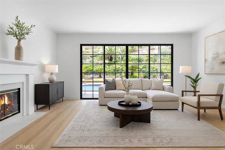 Welcome to 21 Santa Catalina Dr, Rancho Palos Verdes!
Situated in the exclusive Island View community, this single-level 4 Bed, 3.5 Bath home offers nearly 3,000 sq ft of refined living on a 15,700+ sq ft lot. A grand entry opens to light-filled living spaces with high ceilings, two fireplaces, formal dining, and a spacious family room with wet bar. The updated kitchen features granite counters, stainless appliances, and a sunny breakfast nook. The primary suite boasts dual walk-in closets and a spa-like bath, while additional bedrooms provide flexibility for family, guests, or a home office.
Recent improvements include fresh interior paint and new luxury vinyl plank flooring throughout, making the home move-in ready. Outside, enjoy a resort-style backyard with saltwater pool, spa, mature fruit trees, and peek-a-boo ocean views. A 3-car garage with built-in storage adds convenience. Perfectly located near top PV schools, parks, and scenic coastal trails—this property offers both elegance and comfort for today’s lifestyle.