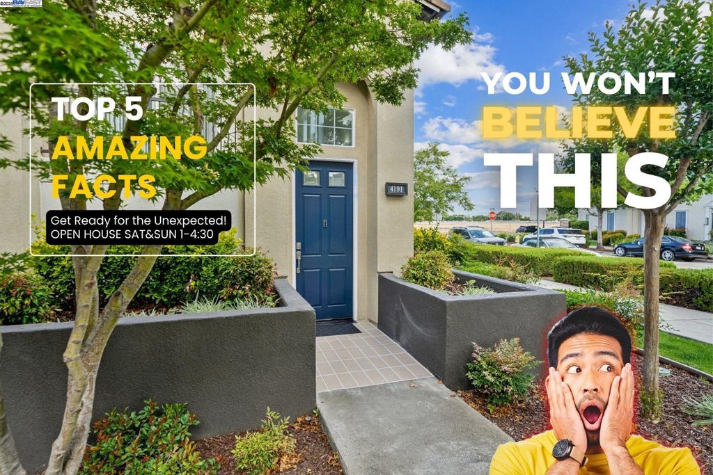 THE BEST DEAL OF THE YEAR! There is no Mello Roos tax in this community. This beautifully updated end unit is a rare find, filled with numerous windows that allow natural sunlight and a refreshing breeze to flow in. Embrace the ultimate privacy of a space where three sides are open. All living areas are conveniently located on one level after you ascend the stairs. Revel in the morning sun from the eastern-facing living room, and unwind with breathtaking sunsets from the western-facing master bedroom. Enjoy the delightful balconies, perfect for sipping coffee or grilling as you soak in the tranquility around you. The generously sized bedrooms offer versatile spaces to suit your lifestyle. Ideal for commuters, this home offers seamless access to the freeway and BART station, while essential amenities such as grocery stores, parks, and schools are just a short walk away. Enjoy a hassle-free lifestyle with manageable HOA dues that cover exterior maintenance, clubhouse access, a pool, and a gym, allowing you to focus on what truly matters.