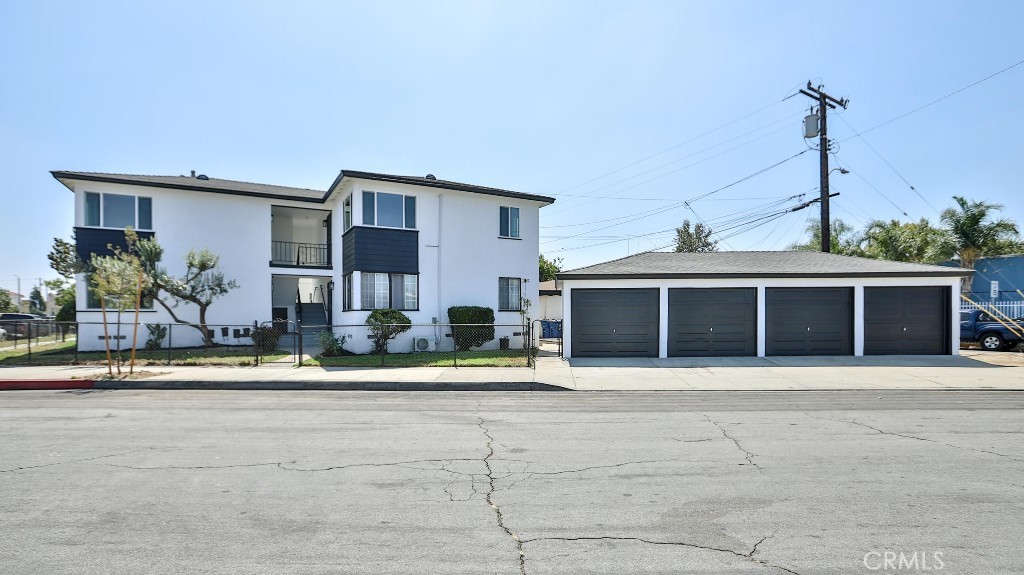 Remarkable 4-Unit Multi-family Asset located in a highly Desirable Investment Area. Fenced corner lot featuring private yard space, detached garages, close to the famous citadel outlets and all major freeways. Units fully updated, custom kitchens, recessed lighting, stone bathrooms with custom tile design, so many details the owner truly didn't overlook any detail. This is a Great Investment and 1031 Exchange Opportunity that you don't want to miss! This Amazing 4 Units Quadruplex consists of: 2x (2 beds & 1 bath) and 2x (1 bed & 1 bath). The property also includes a private Laundry room, separate Meters, and a Detached 4-Car Garage.