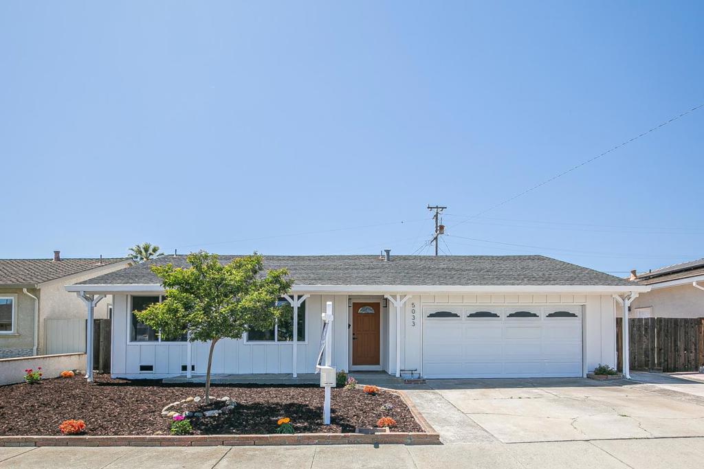 Turnkey Perfection A Must-See! Just around 20 minutes from Meta Menlo Park, Googleplex, and major South Bay tech companies, this immaculate, fully remodeled ranch-style home offers 4 spacious bedrooms and 2.5 beautifully updated bathrooms in a safe, quiet, high-tech neighborhood. Walk to a nearby park, and enjoy easy access to Challenger School, Costco, NewPark Mall, Pacific Commons, top restaurants, shopping, and Tesla HQ. Step into the bright, airy living room, illuminated by new recessed lighting. The home features fresh designer interior/exterior paint, new flooring with elegant baseboards, and a stunningly remodeled kitchen with shaker cabinets, quartz countertops, backsplash, and new stainless steel appliances. Enjoy meals in the formal dining room or cozy breakfast nook. The spacious family room with a sleek new electric fireplace opens to a low-maintenance backyard, perfect for relaxing and entertaining. The modern bathrooms boast elegant vanities, new fixtures, and exhaust fans, while double-pane windows enhance energy efficiency. The expansive front and back yards offer endless possibilities for gardening and entertaining. Dont miss this incredible opportunitythis home wont last long!