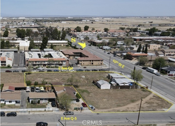 FULLY ENTITLED 50-Unit Multifamily Land Development Opportunity in Palmdale! Prime vacant land offering for ground-up construction of a 50-unit multifamily apartment building. This sale encompasses nine contiguous parcels totaling approximately 46,635 square feet (1.07 acres). The property boasts full entitlement for immediate development. The site is strategically located on the southwest corner of East Avenue Q-4 and 10th Street East (APNs: 3008-038-011, -012, -013, -015, -019, -034, -035, -036, and -037), offering excellent visibility and accessibility. This is a rare chance to capitalize on Palmdale's growing demand for multifamily housing with a Fully Entitled 50 Unit project. Adding to the area's appeal and future growth, Palmdale is a planned stop along California's high-speed rail project, promising enhanced connectivity and economic benefits. Plans are for a total of 3 rail services and 1 freight. Two will be for the California Highs-peed Railway and 1 for the Brightline West/High Desert Corridor which will also be interfacing there (The Socal to Las Vegas Bullet train). The station is less than ½ mile from the future building.Furthermore, recent news indicates significant hiring initiatives at Northrop Grumman in the region, creating a strong demand for new housing options. This presents a compelling opportunity for a developer to meet the increasing residential needs of a growing workforce and a more connected community. Property is located in an opportunity zone prominently.