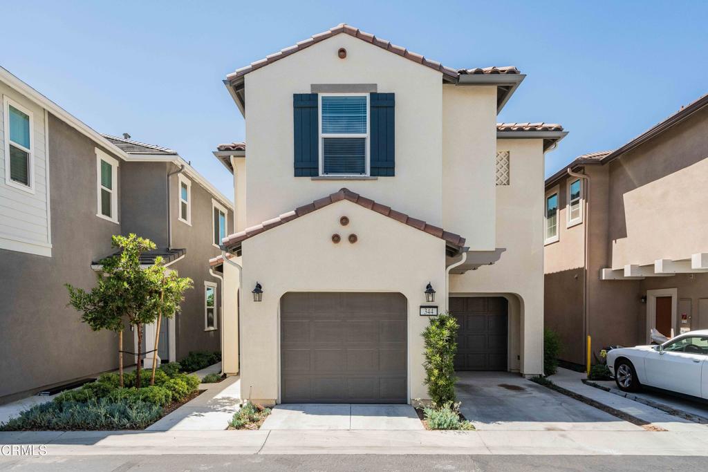 This 2023-built home in the highly desirable Harvest at Limoneria community offers 3 bedrooms, 3 bathrooms, and approximately 1,650 sq. ft. of thoughtfully designed living space. The open-concept layout features tile flooring in the main living areas and comfortable carpet in the bedrooms. The gourmet kitchen is equipped with quartz countertops, a large island, pantry, and modern finishes. Additional features include central A/C, an OWNED solar system, EV charger outlet and tankless water heater.The private backyard with low-maintenance turf provides the perfect space for relaxing or entertaining along with no back neighbors. Residents of Harvest at Limoneira enjoy breathtaking mountain views and resort-style amenities, including a pool and spa, fitness and yoga facilities, sports park, barbecue areas, and community gathering spaces.This home combines modern comfort, efficiency, and community lifestyle in a sought-after Santa Paula location. Bring your VA buyers!!