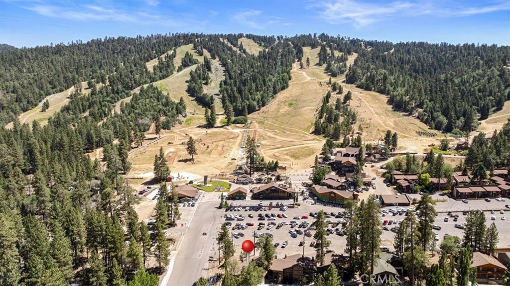 Just in time for the holidays, a rare opportunity is knocking. Whether your passion is skiing and snowboarding in the winter or mountain biking and hiking in the summer, or maybe you’re just looking for the perfect place to call home, this beautiful unit has it all! Situated on the front line adjacent to Snow Summit ski resort, the mountain views will take your breath away! The spacious 1,020 SF floor plan offers an open concept living room and dining area, two bedrooms, one and one half baths, inside laundry, and conveys fully furnished. Loaded with upgrades including skylights, ceiling fans, recessed lighting throughout, newer flooring, carpet, central heating and tankless water heater. With a 5 minute walk to the ski lifts, guests have given this approved STR rave reviews for its location, comfort and style. All you need to do is unpack your bags and savor the view. Welcome home!