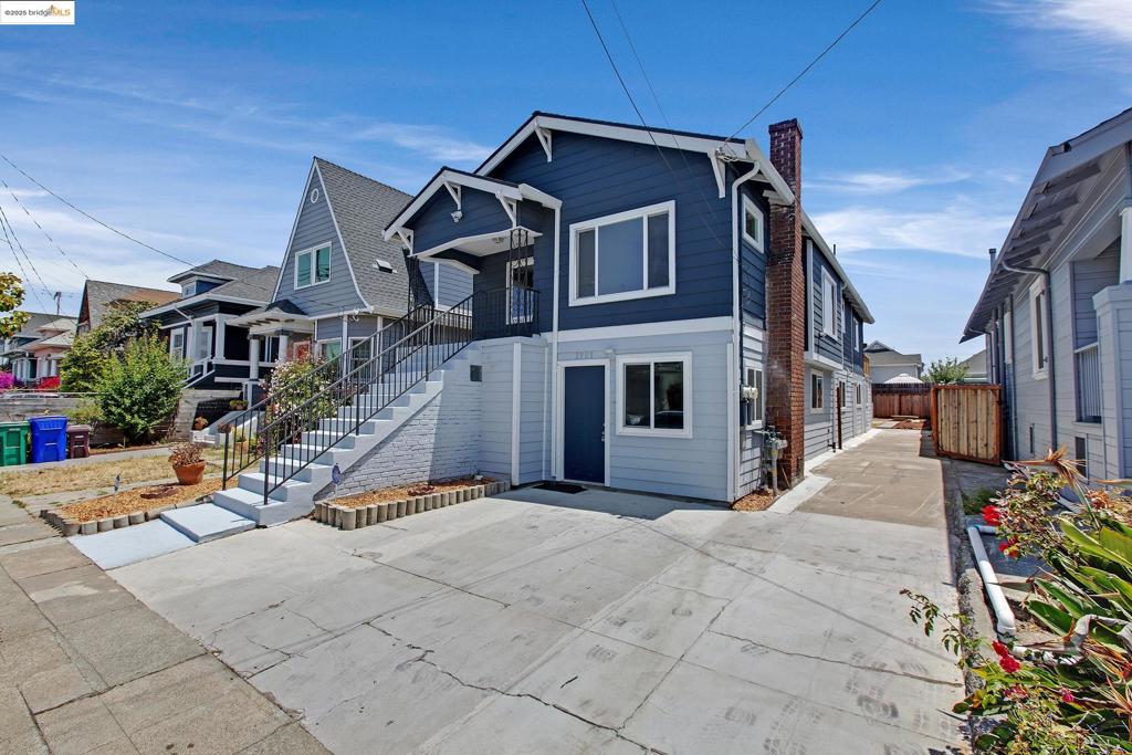 OPEN HOUSE (SAT & SUN 2:30-4:30) Live in one unit and rent out the other! Let your tenants help pay your mortgage while you build equity in this smart investment opportunity! This spacious McClymond's duplex offers two full units: Upstairs: 3 bedrooms, 2 bathrooms and Downstairs: 3 bedrooms, 2 bathrooms. Large backyard, plus upstairs deck. The expansive backyard gives you even more options: Imagine adding an ADU for additional rental income or multi-generational living. Build your dream garden, expand the deck or outdoor kitchen for entertaining, or simply enjoying a large, private, sunny space to relax and unwind. Conveniently located near BART, freeways 980, 880 and 80, DeFremery Park, Jack London Square and Downtown Oakland, you'll enjoy easy access to transit, recreation and vibrant city life. Whether you're looking to offset your housing costs or grow your real estate portfolio, this is the kind of opportunity that doesn't come around often.