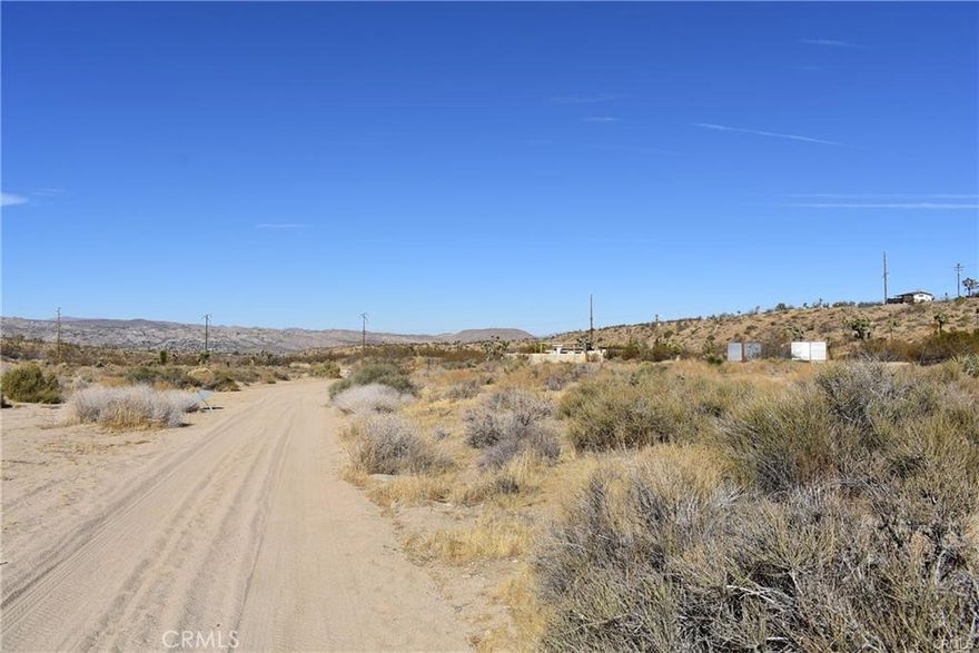 2.5 acre residential lot in a remote area, but not far from town. Situated between Yucca Valley and Joshua Tree. May make a good spot for an AirBNB. Power is available and a few homes are nearby. APN 0588-081-11-0000.