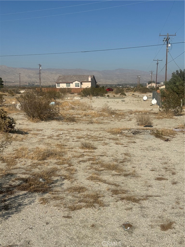 Discover the potential of this 6,970 square foot lot, situated in the desirable Hot Springs Ranchos subdivision of Desert Hot Springs. The area is located in the Palm Springs Unified School District. this property offers flexibility for those seeking a retreat while remaining close to amenities. Close to local shops, dining and the renowned spas and resorts that make Desert Hot Springs famous. Whether you're looking to build or invest, this land offers endless opportunities with R-2 zoning. Weather you're looking for build your future home or a developer looking to add to your portfolio, this is the perfect lot for you!