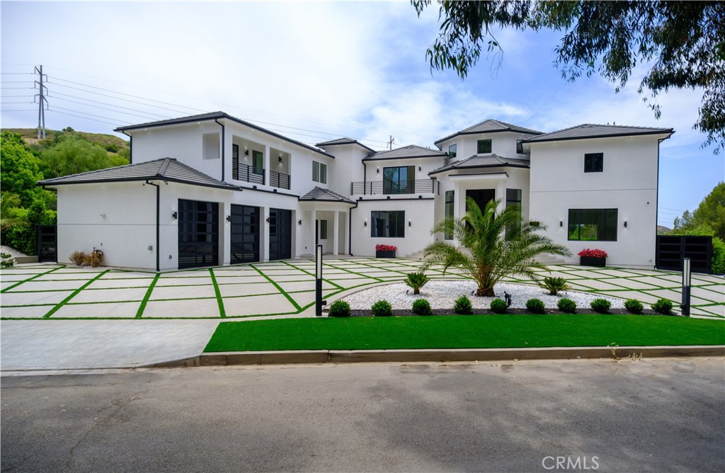 Modern Newly Built Shadow Hills Estate with Heated Saltwater Pool, Jacuzzi & Mini Golf Course.
Stunning newly built 5,650 sq.ft. luxury estate on a 40,000 SF lot in the prestigious Shadow Hills community. This two-story residence offers 5 bedrooms and 6.5 baths, featuring a grand primary suite with spa-style bath, walk-in area (closets to be completed upon lease signing), and private balcony with mountain views. The open-concept design boasts soaring ceilings, abundant natural light, and a chef’s kitchen with professional-grade appliances and an oversized island. Enjoy resort-style living with a heated saltwater pool, Jacuzzi, and mini Golf Course, surrounded by beautifully landscaped grounds. Additional highlights include a 3-car garage, large gated driveway, and proximity to equestrian trails, hiking, and nature paths. An exceptional lease opportunity combining privacy, comfort and luxury.