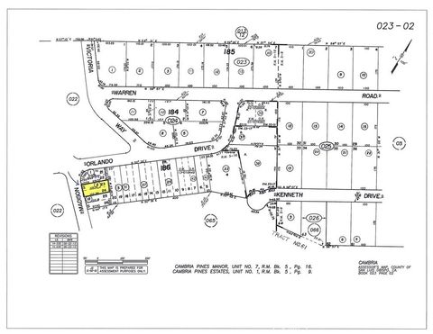 Tiny photo for 0 Madison Street, Cambria, CA 93428 (MLS # SC26030349)