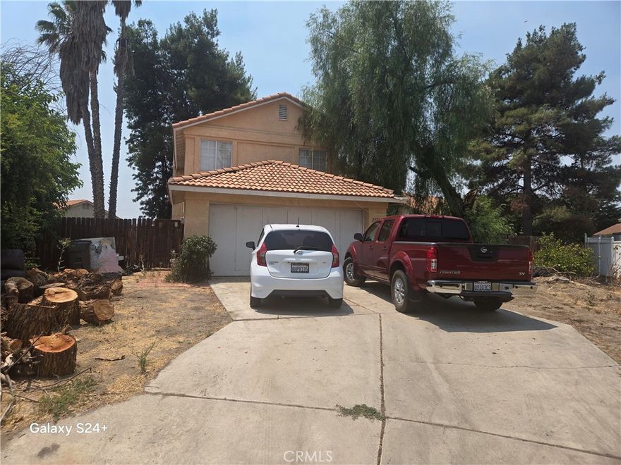 Beautiful  single family residence with 4 spacious bedrooms ,3 bath and  Two story , One bedroom downstairs . Living room , . Kitchen , plenty of cabinets/storage and dining area with a Family room with fireplace  that leads to the attached 2-car garage. Enjoy entertaining in the hug backyard where you can BBQ or just relax . There is central air/heat and washer & dryer hookups in the garage. very close to shopping , schools transportation , restaurants and , great home for 1st time home buyers or investors are welcome