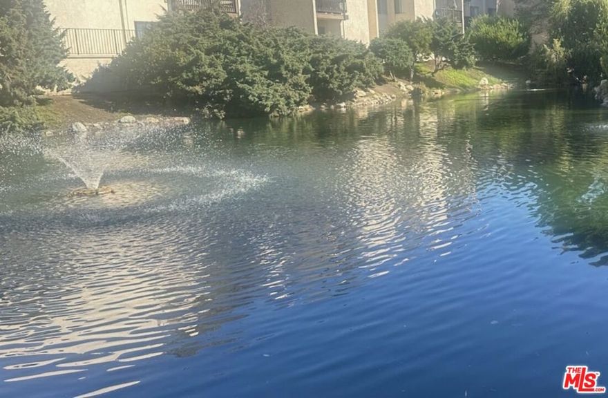 Come to see this recently refreshed townhome with the rare lake views that you have been waiting for. Main photo was taken from the front of this unit at the lake! Seller has moved on and the unit is ready to go and priced to sell. It has 3 bedrooms, 2 baths, 1 bedroom  is downstairs being used as an office, and has an attached bath. There are 3 outdoor patios for al fresco dining. Enjoy the outdoor lake views while you dine. The kitchen has been updated and includes in unit washer and dryer and a large pantry. There is new heating and air conditioning. There is 2 car side by side parking with storage units. New roof just installed! Shopping and restaurants are right across the street at Raintree Plaza! This unit is also located near the Clubhouse and pool, also featuring lake views. The Clubhouse features a kitchen, library area, hardwood floors and plenty of room for entertaining. Downstairs features saunas, a gym and a pool table. Lakeside Villas has gated access with 24 hour access personnel.  It is 2 dog friendly with park-like grounds and activities so you can get to know your neighbors. Has on site Management. This property with its park-like grounds was once part of the MGM movie lot.