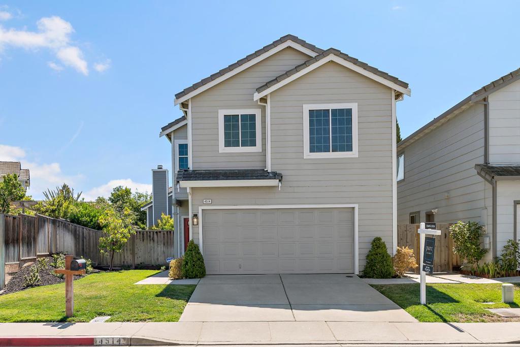 Beautiful 3 Bedroom Plus an Office 2 1/2 Bathroom Home in Award Wining Fremont School District. High Ceiling with Abundance of Natural Light with Windows Everywhere! Formal Foyer with Coat Closet. Light and Bright Living Room with Soaring Ceiling, Warm and Inviting Dining Room, Fireplace in Cozy Family Room, Eat-in Kitchen for Cooks, Family and Friends. Stainless Appliances. New Dishwasher. Three Beautifully Appointed Bedrooms. Loft Office or Potential 4th Bedroom. Vaulted Ceilings in All Bedrooms with Large Closets. Primary Suite Retreat Features Stall Shower, Tub, Spacious Vanities, and Walk-In Closet. Interior Features Includes: New Paints Throughout, New Carpets, LED Lighting, Central Heating, New Washer, Dryer, Attached 2-Car Garage. Private Backyard with Lawns and Shrubs. Patio for Outdoor Living and Relaxation. Plentiful Parking at Adjacent Guest Parking. Top Rated Fremont Unified School District. Perfect for Well-Rounded Lifestyle In Vibrant Community Consistently voted America's Happiest City.