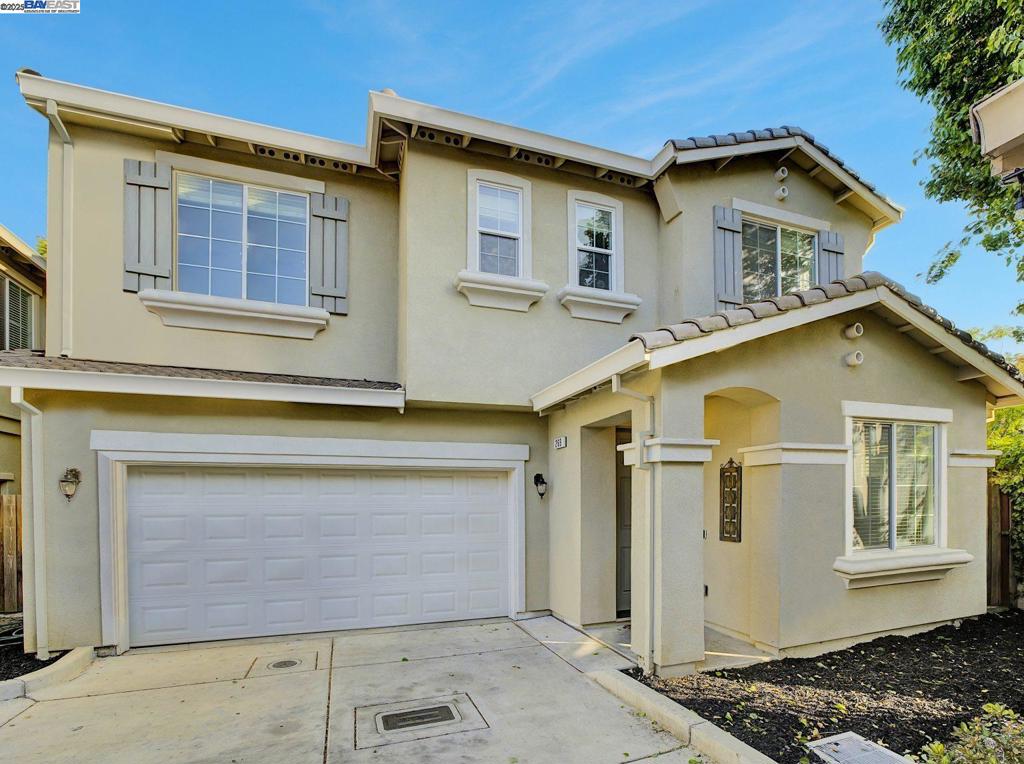 Zoned for top-rated Brentwood schools, this beautifully updated “Mission Grove” 2-story home offers 5 bedrooms, 3 full bathrooms & over 2,300 sq. ft. of spacious living! A rare main-level bedroom & full bath provide the perfect setup for guests or multi-generational living. Step inside to discover an airy, light-filled interior w/ stylish laminate flooring throughout. Just off the entry, a flexible bedroom—ideal for a home office—features direct access to a full downstairs bath with shower. The heart of the home is a generous great room with a cozy fireplace, custom media center & patio access, seamlessly connecting to the gourmet kitchen. Enjoy cherry cabinetry, stainless steel appliances, a walk-in pantry & a massive granite island with matching buffet counters. Upstairs, you'll find a versatile loft area, spacious laundry room (washer & dryer included), and 4 well-appointed bedrooms. The luxurious primary suite offers a private bath w/ dual sinks, soaking tub, separate shower & a large walk-in closet. Step outside to a beautifully hardscaped, low-maintenance backyard w/ a large patio and custom stone fireplace & best of all: No rear neighbors for added privacy & peace! Conveniently located just minutes to Downtown Brentwood, Streets of Brentwood & Easy Hwy4/ I-80 Access!