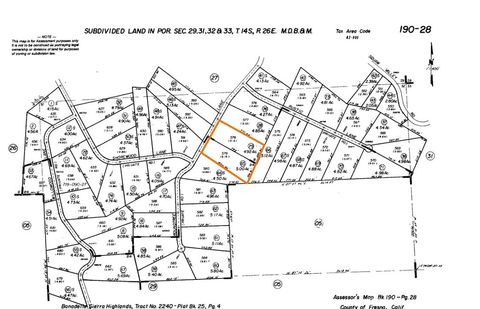 0 Roundtree Lane Squaw Valley CA 93675