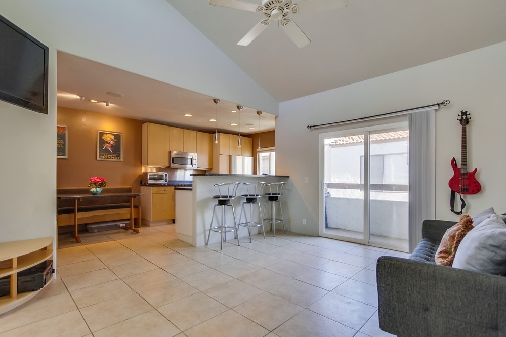 Location! North Park/University Heights, one of San Diego's oldest and most historic communities, offers residents a unique combination of history, architecture, theater, music, art, and great restaurants. This completely remodeled 2 bedroom / 2 bath home offers, vaulted ceilings equipped with skylights, kitchen with corian counter tops and stainless steel appliances, and in-unit washer/dryer. Attached is a large tandem garage that can fit two cars, a motorcycle, and then some! Neighborhoods: University Heights Equipment: Garage Door Opener, Range/Oven Other Fees: 0 Sewer: Sewer Connected Topography: LL