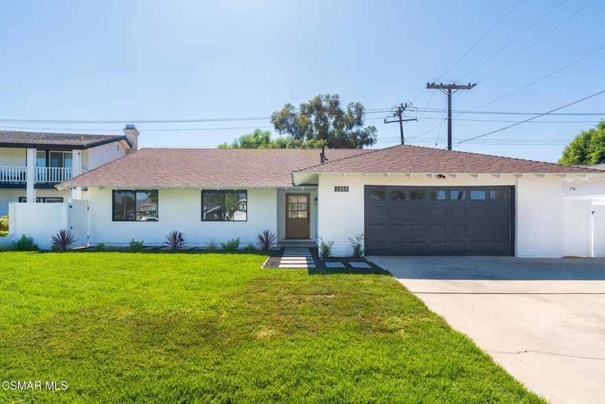 If you're looking for a move in ready home, this is it! Hurry up and see this house before its gone!Welcome to this beautifully remodeled open floor plan with more than enough floor space to host family and friend get togethers.This home will not disappoint! New double paned windows and sliders, all new electrical throughout entire house/garage, all exterior walls insulated, new LVP flooring, new kitchen shaker cabinets, Quartz countertops and new appliances! This home also comes with new can lights throughout the house, new reconfigured bathrooms including master walk in shower, new interior and exterior doors and barn doors. New central AC, furnace, ducting! Beautifully finished garage ready to become your new favorite hangout! so much to see, too much to list!