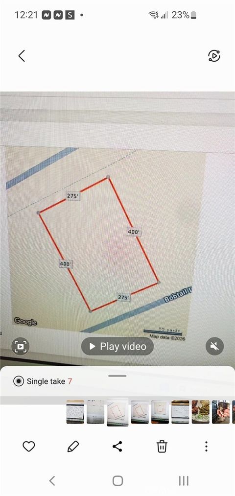 Photo of 0 Gaskel and Bobtail, Rosamond, CA 93560 (MLS # SR26063633)