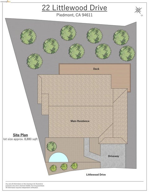 Tiny photo for 22 Littlewood Drive DR, Piedmont, CA 94611 (MLS # 41151572)