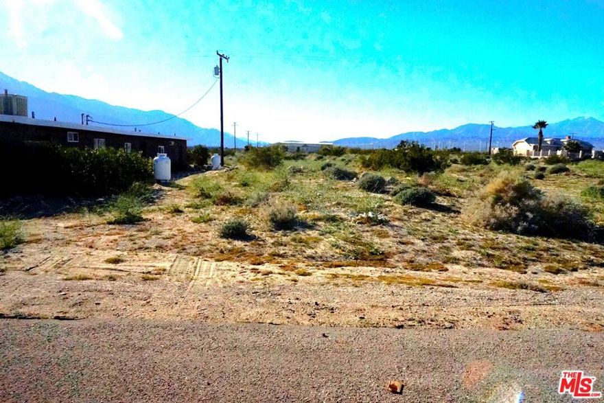 Buildable Lot located in the Hot Springs Ranch tract of Desert Hot Springs. This is a probate sale, Sellers have full authority to sell. This site is the best priced lot in the tract, the adjoining lot has been in escrow and is closing the week ending 3/17/2023 , MLS#22-152005