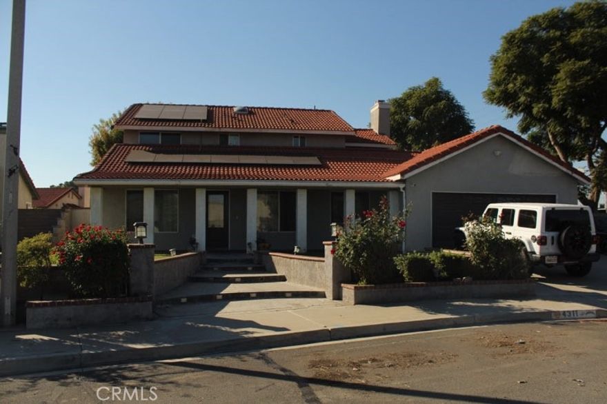 Stop the car, Look at this gorgeous family home at the end of a Cul de sac is what you've been looking for and more. A beautiful two story 5-bedroom home with 3 baths, Pool, Jacuzzi, Paid Solar Panels, 2 car garage, excellent for entertaining family and friends. This one is a must see.