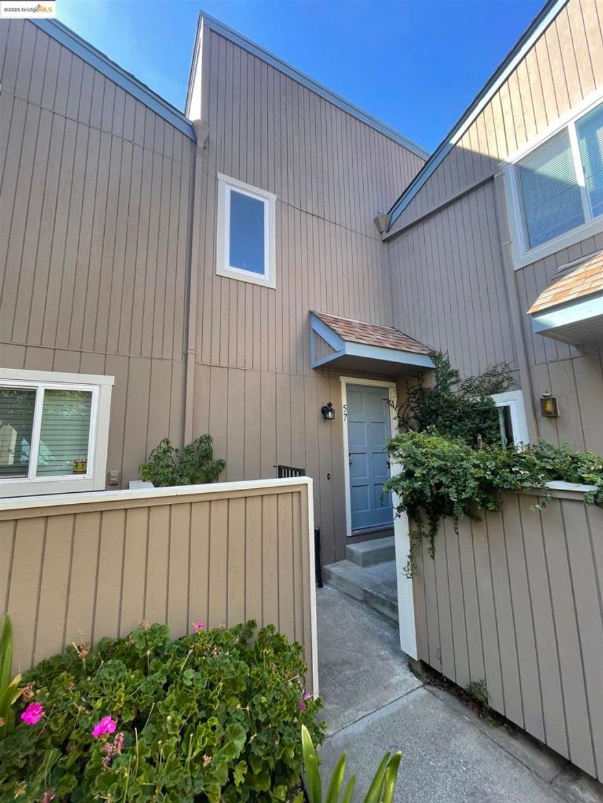 Discover contemporary living in this updated 2 Bed & 1.5 Bath bathroom condo. The home has been fully updated throughout featuring modern touches, style and functionality. Step into the beautiful kitchen that's open and connect with the family room, featuring stainless steel appliances. The family room boasts ample natural light and a cozy fireplace, creating the perfect ambiance for relaxation and entertaining. Enjoy the convenience of a in-unit laundry and a much-needed garage. Take advantage of the community pool for fun and relaxation. Great proximity to parks, shopping, restaurants, BART, and many more things. Schedule a Showing!