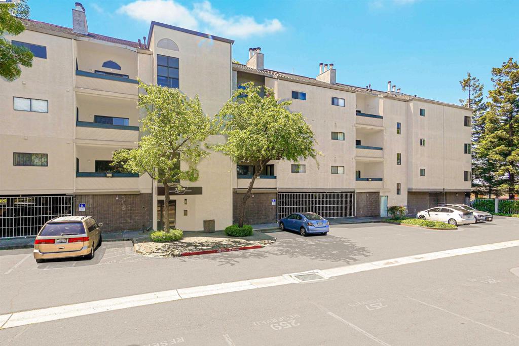 Condo in excellent location! Welcome to this inviting Bridgeport 2 bed, 2 bath condo that seamlessly blends comfort and style. The cozy living and kitchen space is enhanced by a dining area perfect for casual meals and entertaining. Features include: A/C, custom shutters, a fireplace, and mirrored closet doors. Enjoy your morning coffee or unwind in the evening on the balcony, providing a tranquil view. The community boasts a fenced-in pool area with a pool house, offering a private oasis for relaxation and recreation. Additionally, a picnic area and community room add to the community's charm, providing a perfect spot for indoor/outdoor gatherings. Monthly HOA fees cover trash, water, roof and exterior maintenance. Easy access to HWY 92/880, local cafes, Southland Mall, Stanford Medical, CA State University, Chabot College, and more! 2 assigned parking spots. Don't miss the opportunity to call this condo your home.