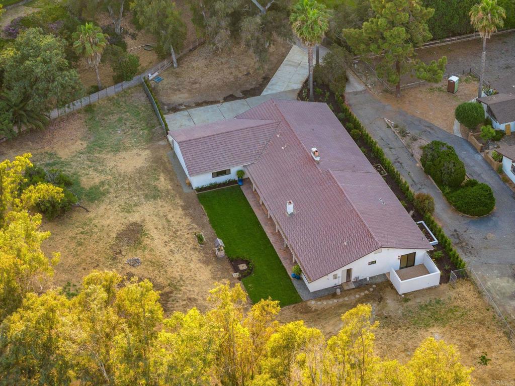 PRICE IMPROVEMENT to $3,175,000 – now better than ever! Don’t miss this incredible opportunity to create your dream coastal estate just minutes from the beach! Set on a flat and usable 1.37-acre lot within the prestigious Solana Beach School District, this beautifully updated single-level ranch home blends modern design with rustic charm. Wide plank oak floors, custom lighting, new windows, tile, and fresh finishes throughout create a warm, welcoming ambiance that embraces indoor-outdoor living at its finest. The chef’s kitchen—with an oversized island and open double-sided fireplace—invites both intimate dinners and lively gatherings. The spacious primary suite is a true retreat, featuring dual bathrooms, a private sauna, and a secluded patio. Additional upgrades include new stucco, new exterior lighting, a new HVAC system, and a fully refreshed landscape and irrigation setup. Outside, the possibilities are endless: envision a pool, vineyard, tennis or pickleball court, stables, or anything else you can imagine. A standout bonus is the secondary garage, ideal for a workshop, office, artist’s studio, or future ADU (conceptual plans already available). This is a rare chance to own a versatile, move-in-ready property in a prime location with NO HOA—offering the best of Del Mar and Rancho Santa Fe living. The owner is even open to certain customizations, such as painting or staining the cabinetry. Endless Possibilities Await!