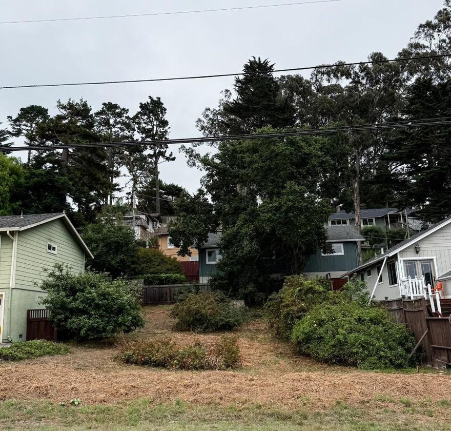 Located near the Fitzgerald Marine Reserve, the Coastal Trail, pristine beaches, and Moss Beach Park, this parcel offers the ideal blend of natural beauty and convenience.  With easy access to Highway 1, commuting to San Francisco, the Peninsula, Silicon Valley, and SFO is simple and efficient.  THIS LOT COMES WITH CERTIFICATE OF COMPLIANCE.  Seller will consider concessions.