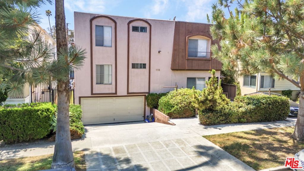 1118 9th Street is a well-maintained, ten-unit apartment building in an A+ North of Wilshire Santa Monica location- less than a mile from the beach and walking distance to boutique shopping and everyday conveniences. Built in 1967 with a wood-frame and stucco construction, the property features an ideal mix of five one-bedroom/one-bath, one two-bedroom/one-and-a-half-bath, and four two-bedroom/two-bath units, appealing to a wide range of renters. Amenities include gated entry, on-site laundry, and on-premises parking, including a two-car garage plus eight additional spaces. With several units rented well below market, the property offers dependable long-term income growth through natural turnover and renovations- a rare opportunity to acquire an irreplaceable asset in one of Southern California's most coveted rental markets. Surrounded by vibrant neighborhood favorites including Father's Office, Fia, The Courtyard Kitchen, and morethis asset is also a short walk to Montana Avenue's upscale boutiques and cafs (like La La Land Kind, Primo Passo, and Le Caf de la Plage) and just steps from the iconic Third Street Promenade, offering an unmatched walkable lifestyle to restaurants, shops, and entertainment. First time on the market in 50 years.