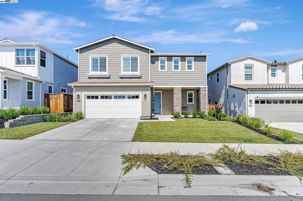 Welcome to Hills at Park Ridge in Antioch. Just over a year new, this beautifully built home offers modern comfort with a thriving community near Julpun Park. With 4 bedrooms and 3.5 baths, the open and spacious layout is designed for both entertaining and everyday living. The elevated lot brings a refreshing breeze, while large windows fill the home with natural light. The quiet neighborhood, well-kept community, and nearby walking trails create a relaxed lifestyle. Inside, thoughtful details make daily living effortless. A downstairs bedroom and full bath provide flexibility for guests or extended family, while upstairs a versatile loft is ideal for gaming, or a home office. Convenience is unmatched with Costco, Trader Joe’s, Target, Lowe’s, Home Depot, and dining favorites like In-N-Out, Chipotle, and Chick-fil-A just minutes away. Kaiser Permanente Antioch and CA-4 are also nearby. Outdoor enthusiasts will love Contra Loma Regional Park, the Antioch and Oakley shoreline, and the Delta for endless recreation. Families will appreciate being served by the Brentwood Union School District, a name that adds value and peace of mind. Move-in ready and thoughtfully designed, this home brings together comfort, community, and convenience in one inviting package. See yourself at home.