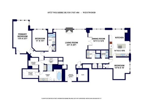 Photo of 10727 Wilshire Boulevard #404, Los Angeles, CA 90024 (MLS # 26867167)