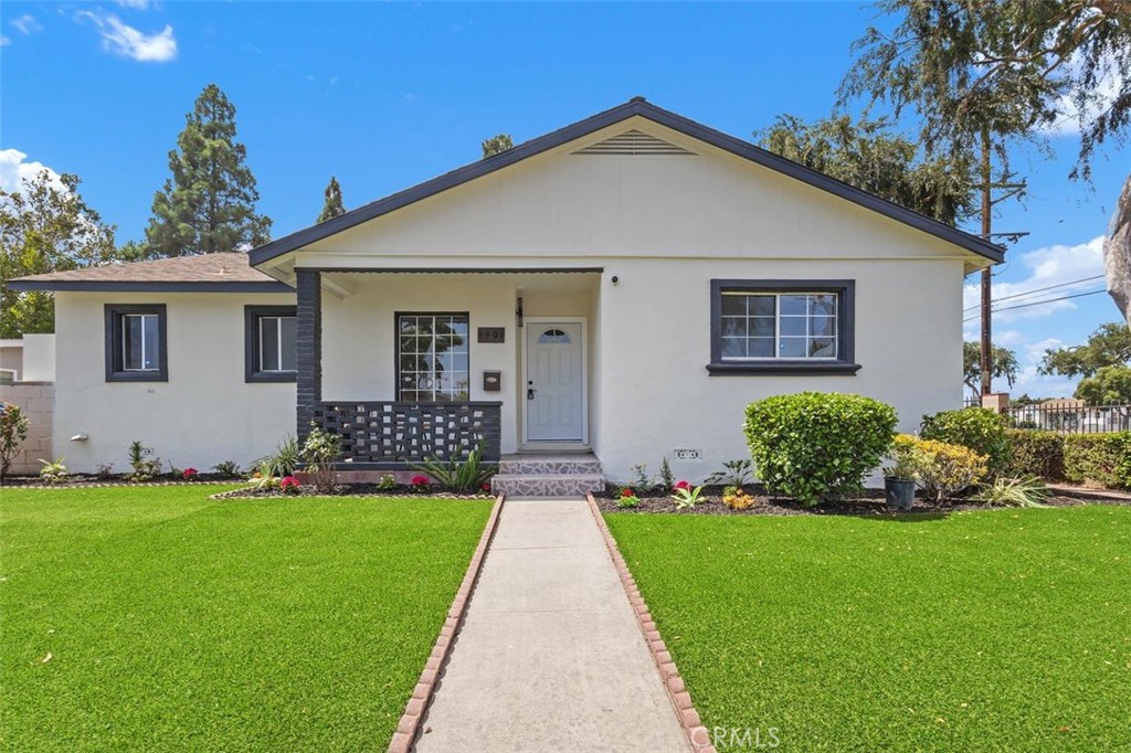 Welcome to this beautifully updated single-level home offering 1,218 square feet of living space on a generous 7,200 sq. ft. lot. Perfectly positioned backing to Gilbert Park and Community Center, this residence combines modern upgrades with a prime location in the heart of Fullerton. Inside, you’ll find a bright and inviting layout featuring 3 spacious bedrooms, a formal dining room, and a large sunroom (approx. 175 sq. ft. not included in square footage) — ideal for additional living, work, or entertaining space. The fully remodeled kitchen is the heart of the home, showcasing sleek quartz countertops, a new dishwasher, and a newer freestanding gas range. Both bathrooms have been thoughtfully updated with stylish finishes to enhance everyday comfort. Highlights & Upgrades • Brand new HVAC system (furnace, condenser & ducting) • Dual-pane windows throughout • Recessed lighting throughout the home • Newer vinyl flooring (carpet-free living!) • Fresh interior & exterior paint • Professionally landscaped front yard with new artificial turf • Modern new front door Additional features include a 2-car attached garage, a low tax rate of just 1.066%, and no Mello-Roos. Originally built in 1955, this home blends timeless character with today’s modern conveniences. Don’t miss your chance to own this move-in ready home that backs to the park and enjoy the best of community living in Fullerton!...Ohhh and 1 more thing..this home offers excellent ADU potential!!!!
